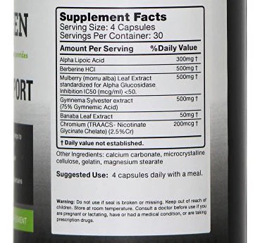 Evergreen Glucose Support - Image 2